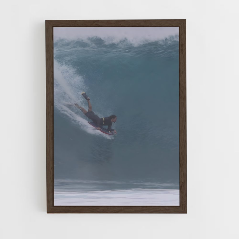 Poster Pipeline de bodyboarding (vue 5)